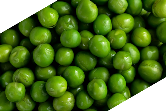 Close up of peas