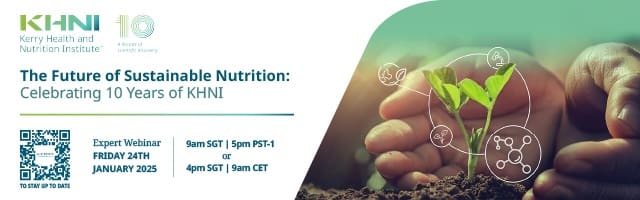 Sustainable Nutrition Webinar