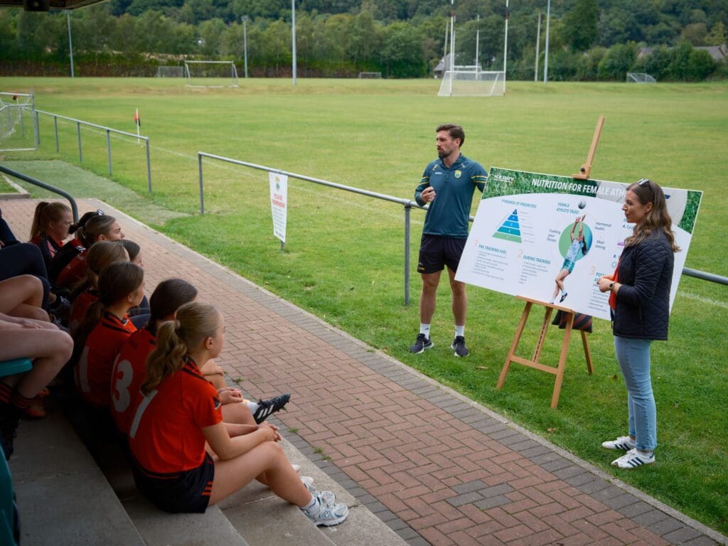 teaching young athletes about female nutrition
